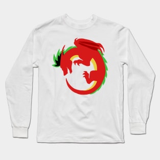 Jake Long American Dragon Logo Long Sleeve T-Shirt